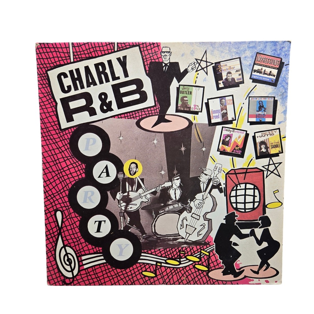 Charly R&B Party Vinyl LP Album CRB 1088 Compilation Various Artists Soul Tested